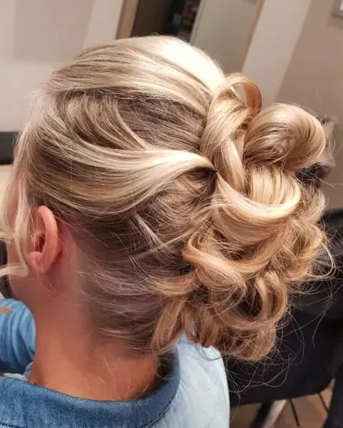 chignon mariage