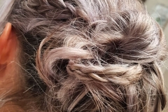 chignon bohème