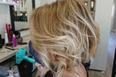 carré plongeant wavy