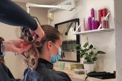 chignon mariée