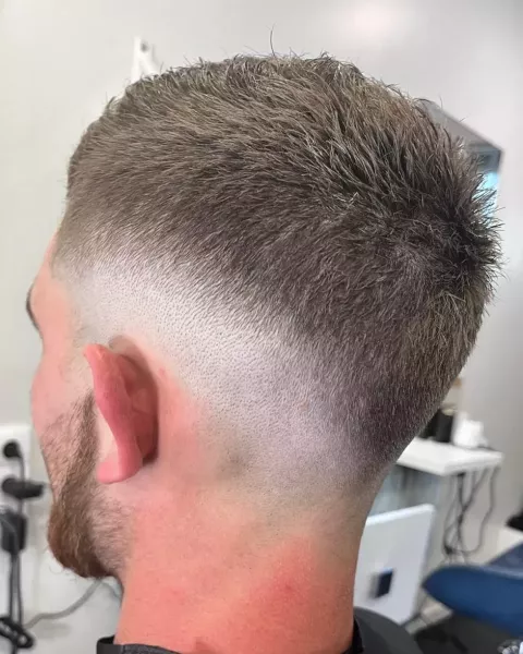 coupe dégradé homme