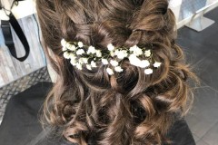 chignon bohème