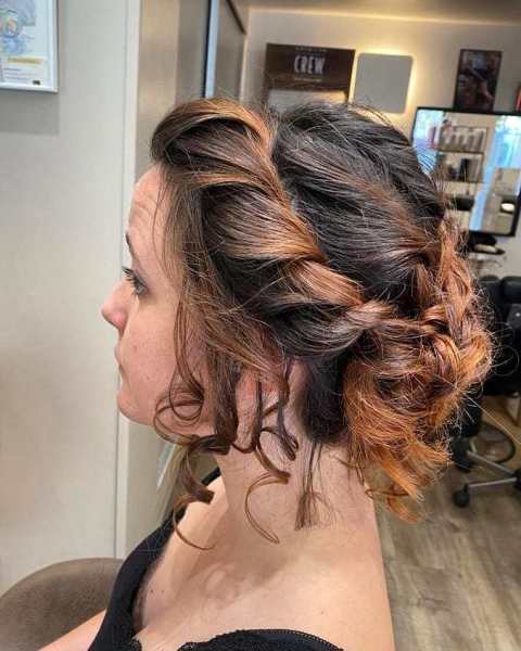 tresses chignon